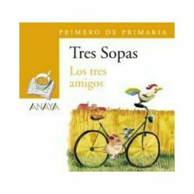 Blister &quot;Los Tres Amigos&quot;. Tres Sopas. Primaria (Libro+Cuaderno Act.). Anaya
