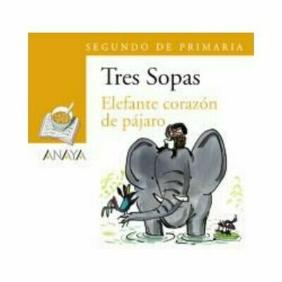 Blister &quot;Elefante Corazon de Pajaro&quot; Tres Sopas. Primaria (Libro+Cuaderno Act.). Anaya