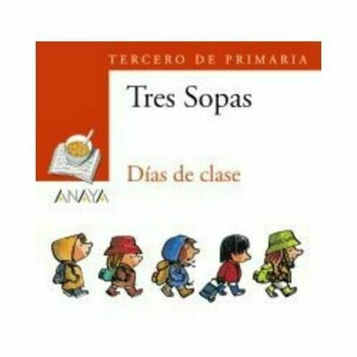 Blister &quot;Dias de Clase&quot; Tres Sopas. Primaria (Libro+Cuaderno Act.). Anaya