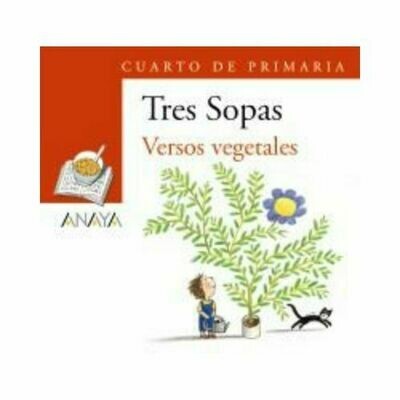 Blister &quot;Versos Vegetales&quot; Tres Sopas. Primaria (Libro+Cuaderno Act.). Anaya