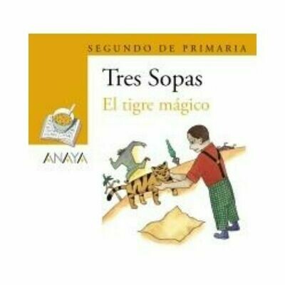 Blister &quot;El Tigre Magico&quot; Tres Sopas. Primaria (Libro + Cuaderno Act.). Anaya
