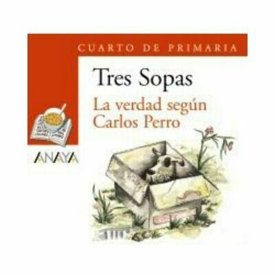 Blister &quot;La Verdad Segun Carlos Perro&quot; Tres Sopas. Primaria (Libro+Cuaderno Act.). Anaya