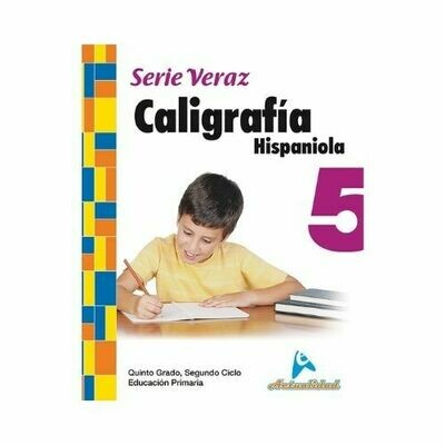 Caligrafia Hispaniola 5. Serie Veraz. Primaria. Actualidad