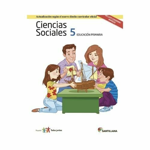 Pack Ciencias Sociales 5. Primaria. Serie Todos Juntos 2017. Santillana