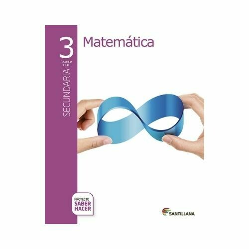 Pack Matematicas 3. Secundaria. Serie Saber Hacer. Santillana