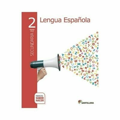 Pack Lengua Española 2. Secundaria. Serie Saber Hacer. Santillana