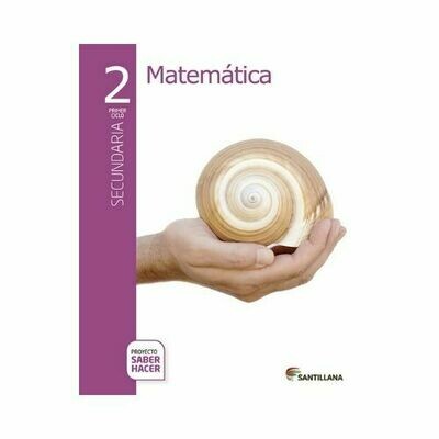 Pack Matematicas 2. Secundaria. Serie Saber Hacer. Santillana