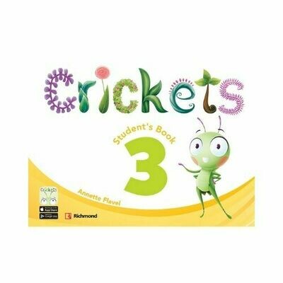 Pack Crickets 3 (ST+CD+Tales+PB). Richmond - Santillana