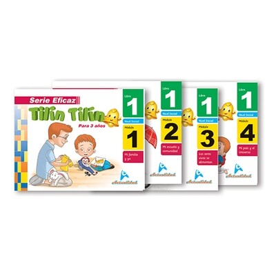 Libro Tilin Tilin 1. Serie Eficaz. Nivel Inicial. Actualidad