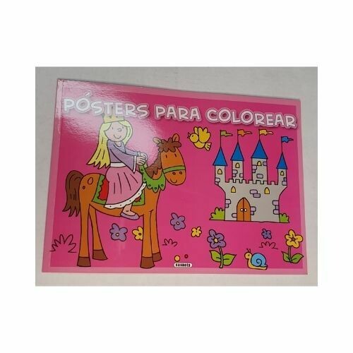 Princesa. Posters para Colorear
