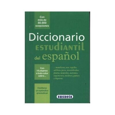 Diccionario Estudiantil del Español. Susaeta