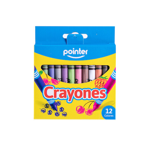 Crayones de Cera Regular 12/1 Pointer