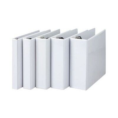 Carpeta Blanca 1 1/2 3 Argollas