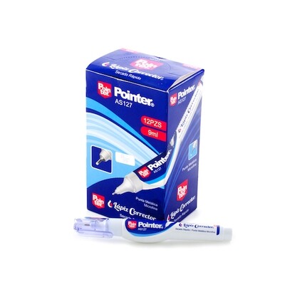 Corrector Liquido Tipo Lapiz 9ML Pointer