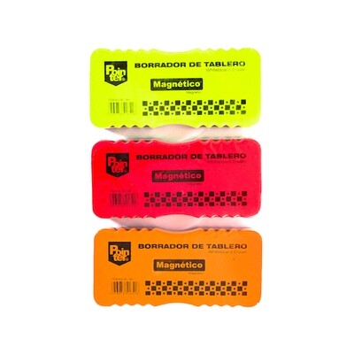 Borrador Magnetico P/Pizarra Pointer (Negro)