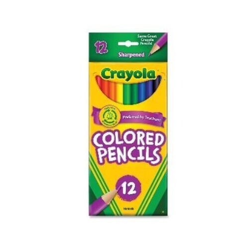 Lapices de Colores Largos 12/1 Crayola