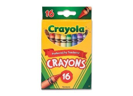 Crayones de Cera Crayola 16/1