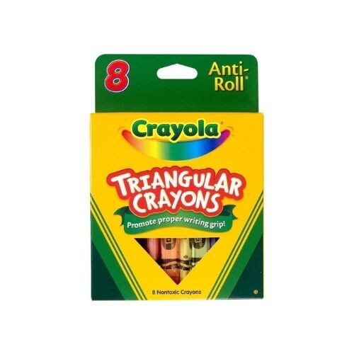 Crayones de Cera Triangular 8/1 Crayola
