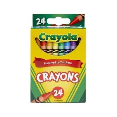 Crayones de Cera Crayola 24/1