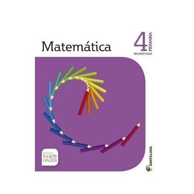 Pack Matematicas 4. Primaria. Serie Saber Hacer. Santillana