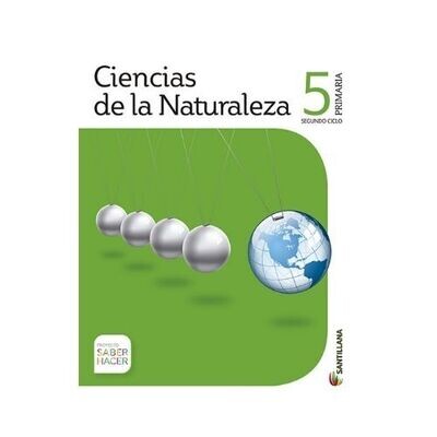 Pack Ciencias de la Naturaleza 5. Primera. Serie Saber Hacer. Santillana
