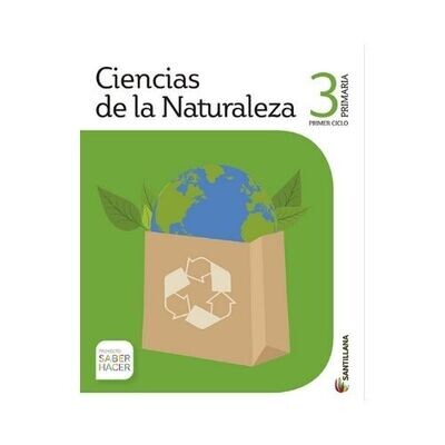 Pack Ciencias de la Naturaleza 3. Primera. Serie Saber Hacer. Santillana