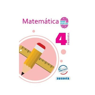 Matematica 4. Primaria. Serie Huellas. Susaeta