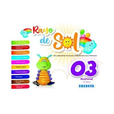 Rayo de Sol 03. Nivel Inicial. Susaeta