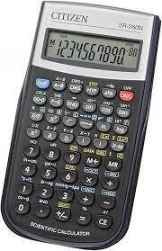 Calculadora Cientifica Citizen SR-260NGR