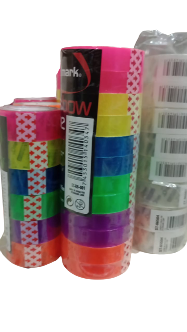Masking Tape 1" x 30M Colores Surtidos (unidad)