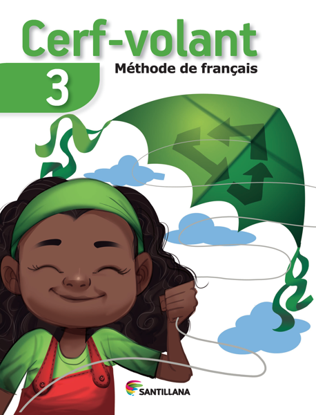 Pack Cerf-Volant 3 Methode de Francais. Santillana