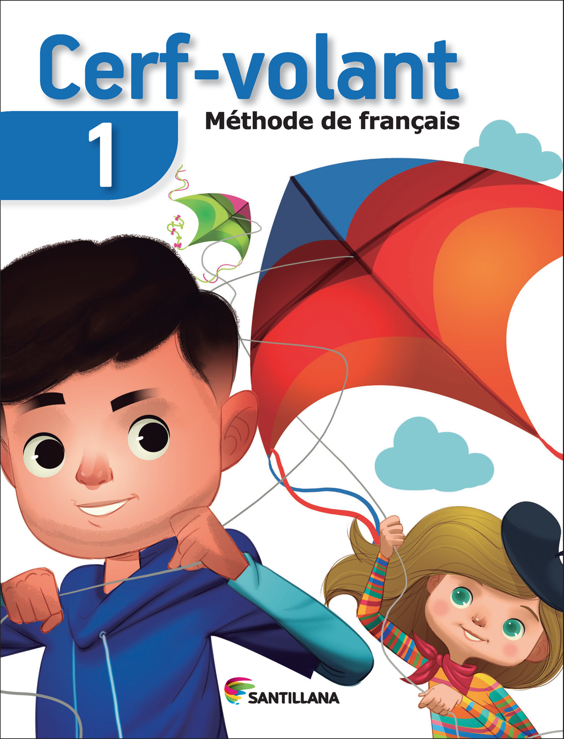 Pack Cerf-Volant 1 Methode de Francais. Santillana