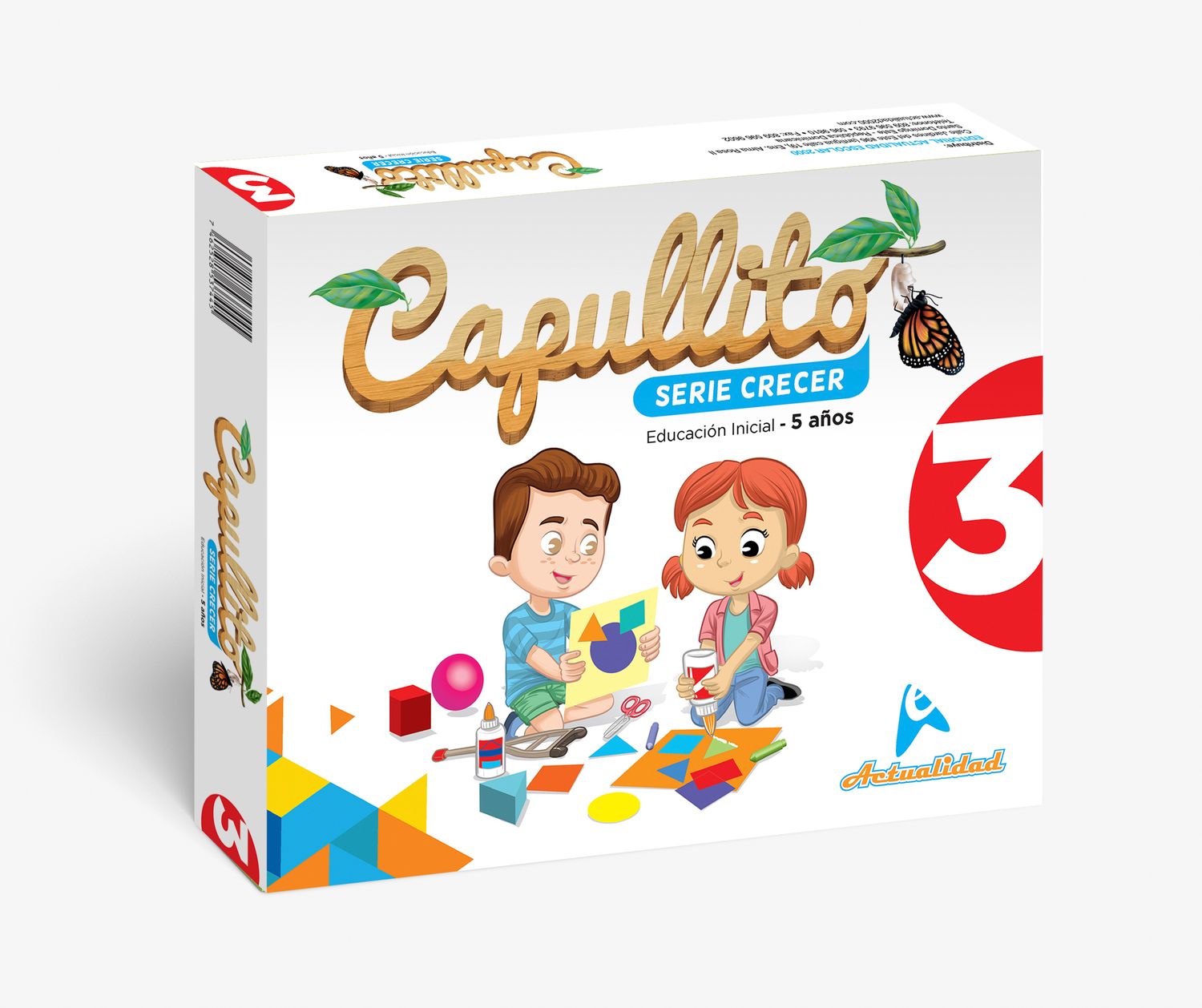 Caja Capullito 3 Script. Serie Crecer. Nivel Inicial. Actualidad