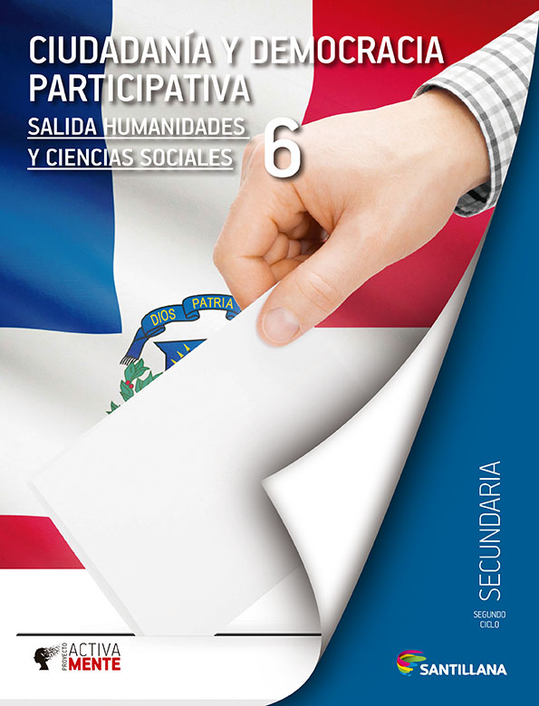 Ciudadanía Democrática Participativa 6. Activamente. Secundaria. Santillana.