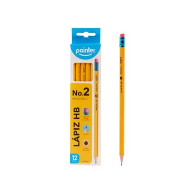 Lapiz de Carbon HB No. 2 12/1 Pointer