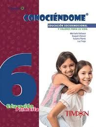 Conociendome 6, educación primaria, editorial timón
