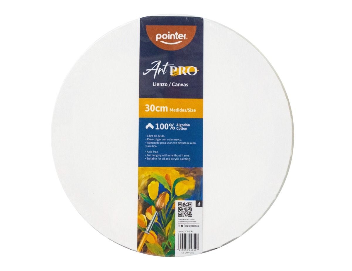 Canva Redonda 30cm, Pointer