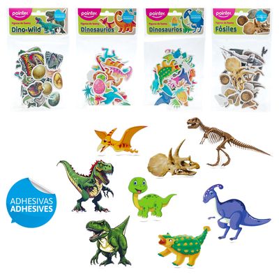 Figuras Foami Adhesivas de Dinosaurios, Pointer