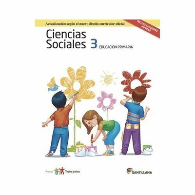 Pack Ciencias Sociales 3. Primaria. Serie Todos Juntos 2017. Santillana