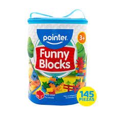 Juego de bloque 145piezas +3anos. Pointer
