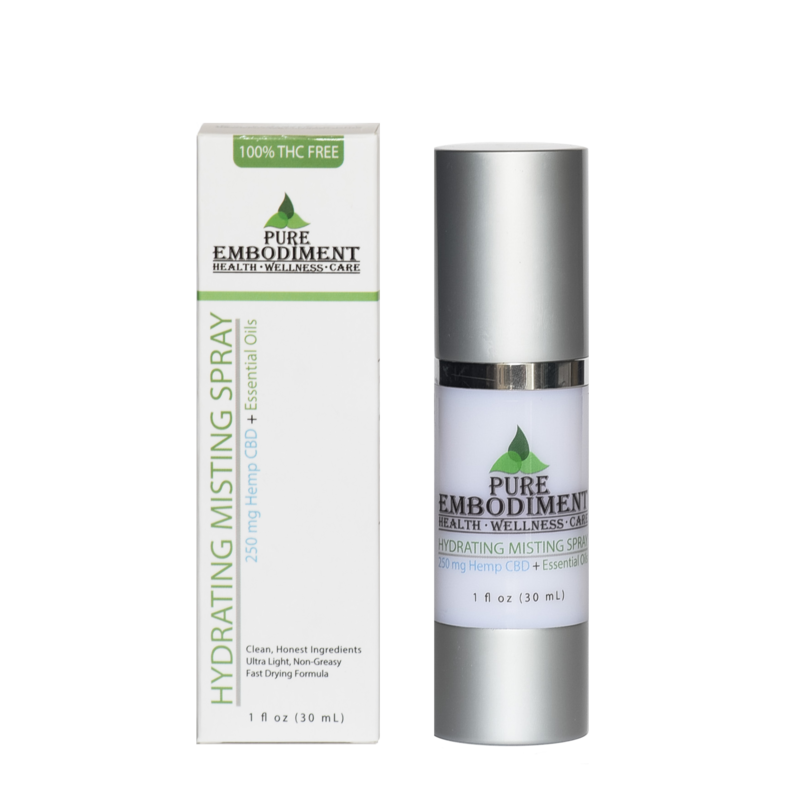 Pure Embodiment - 250mg CBD Hydrating Misting Spray
