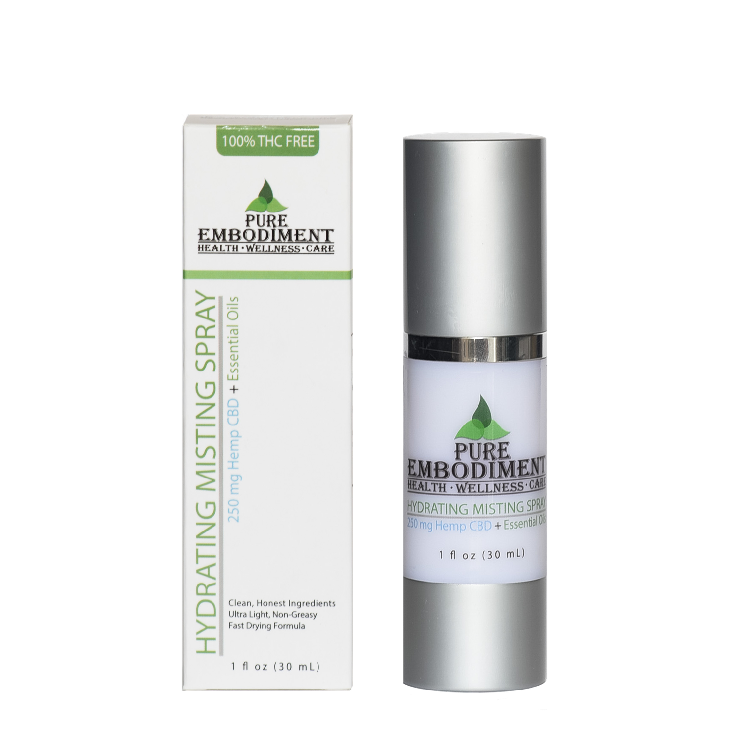 Pure Embodiment - 250mg CBD Hydrating Misting Spray
