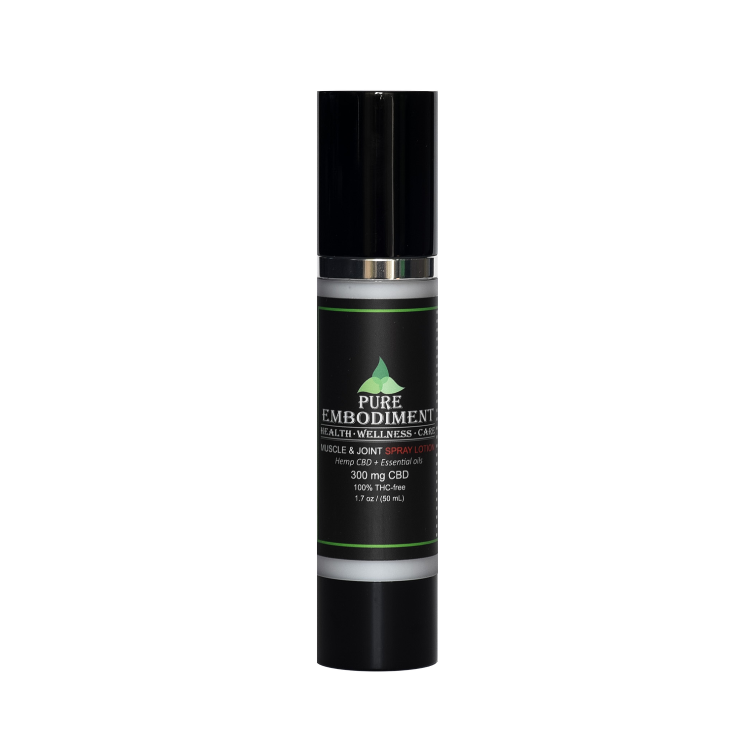 Pure Embodiment - 300mg CBD Sports Spray Lotion