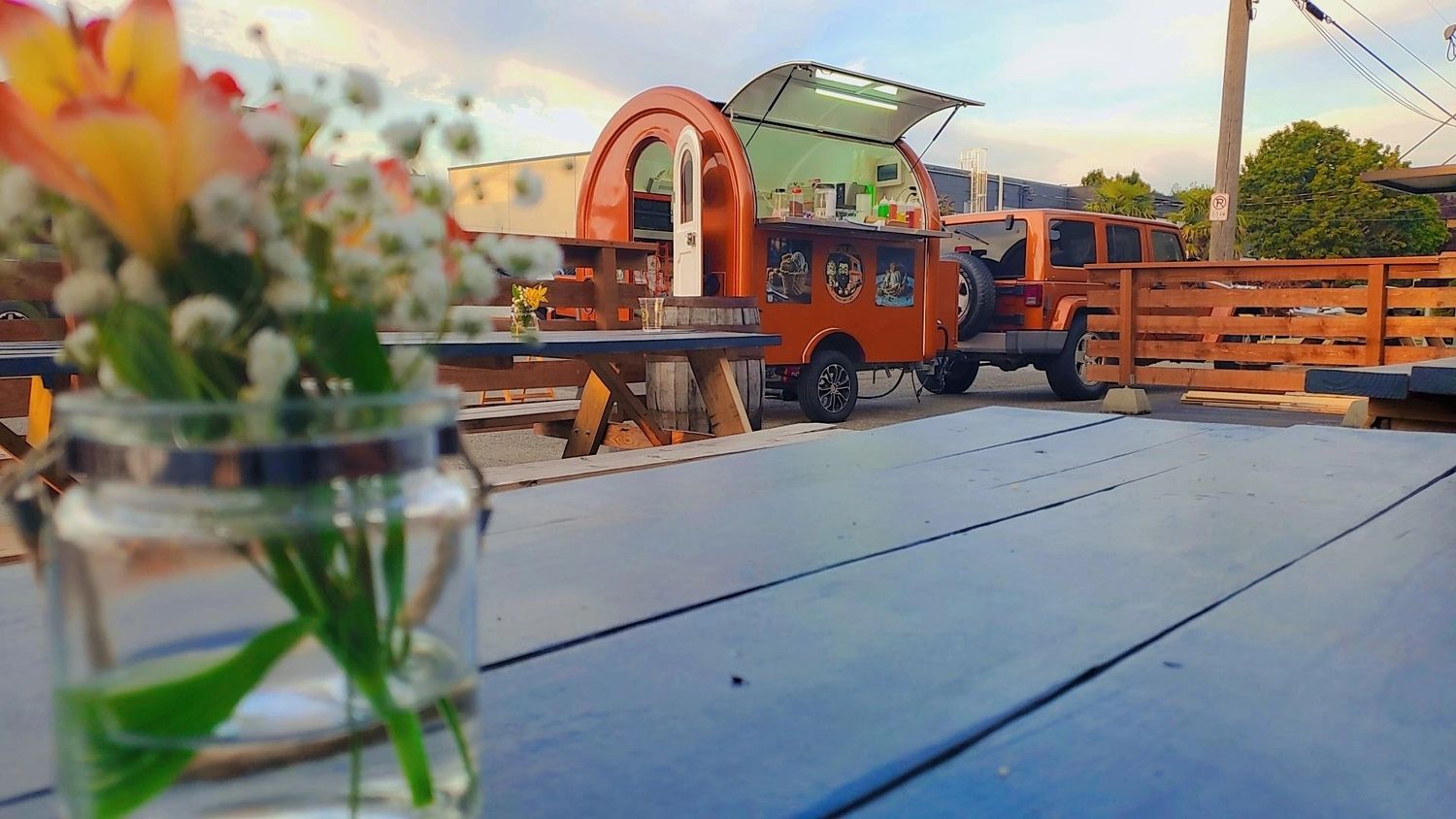  Ice cream trailer Event