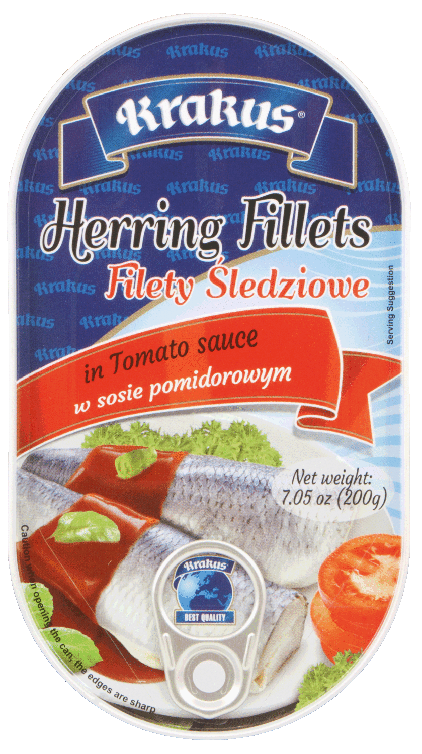 Herring Fillets in Tomato Sauce