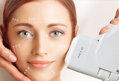 Soin HiFu 350€ : haut du visage, et contours des yeux