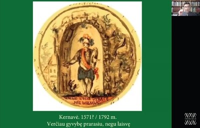 Kerniaus miestas. Paskaita