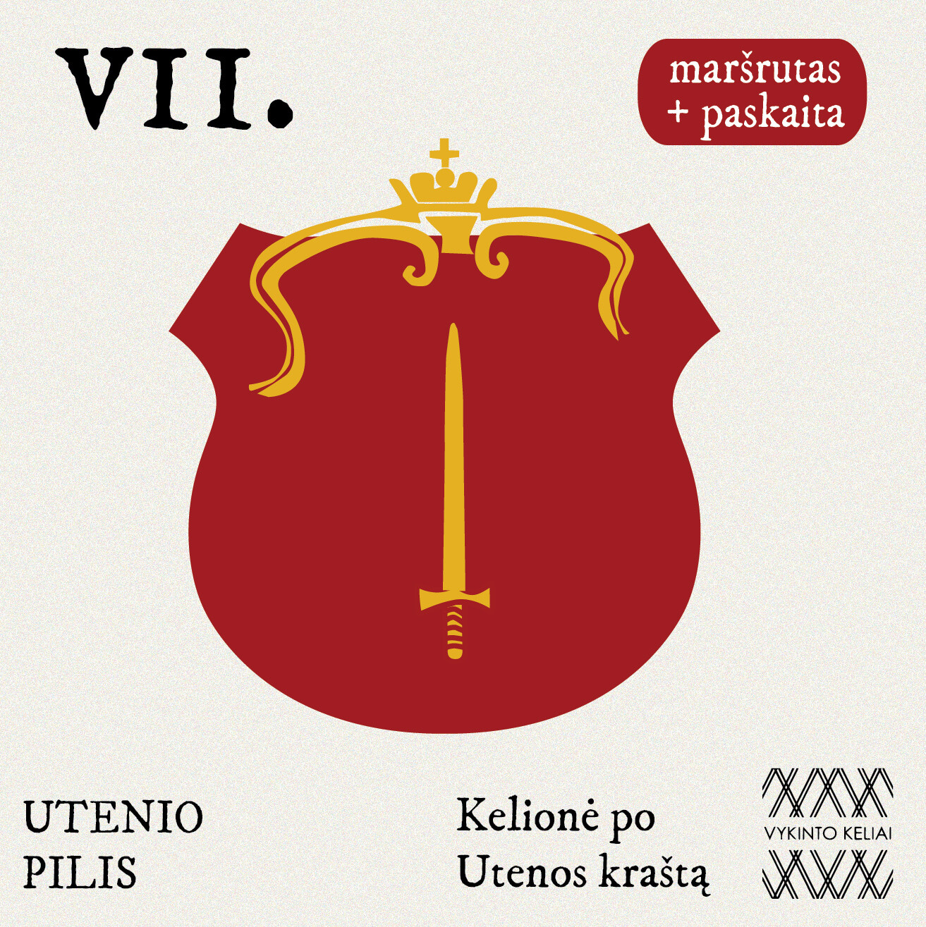 Utenio pilis. Paskaita ir maršrutas po Utenos kraštą