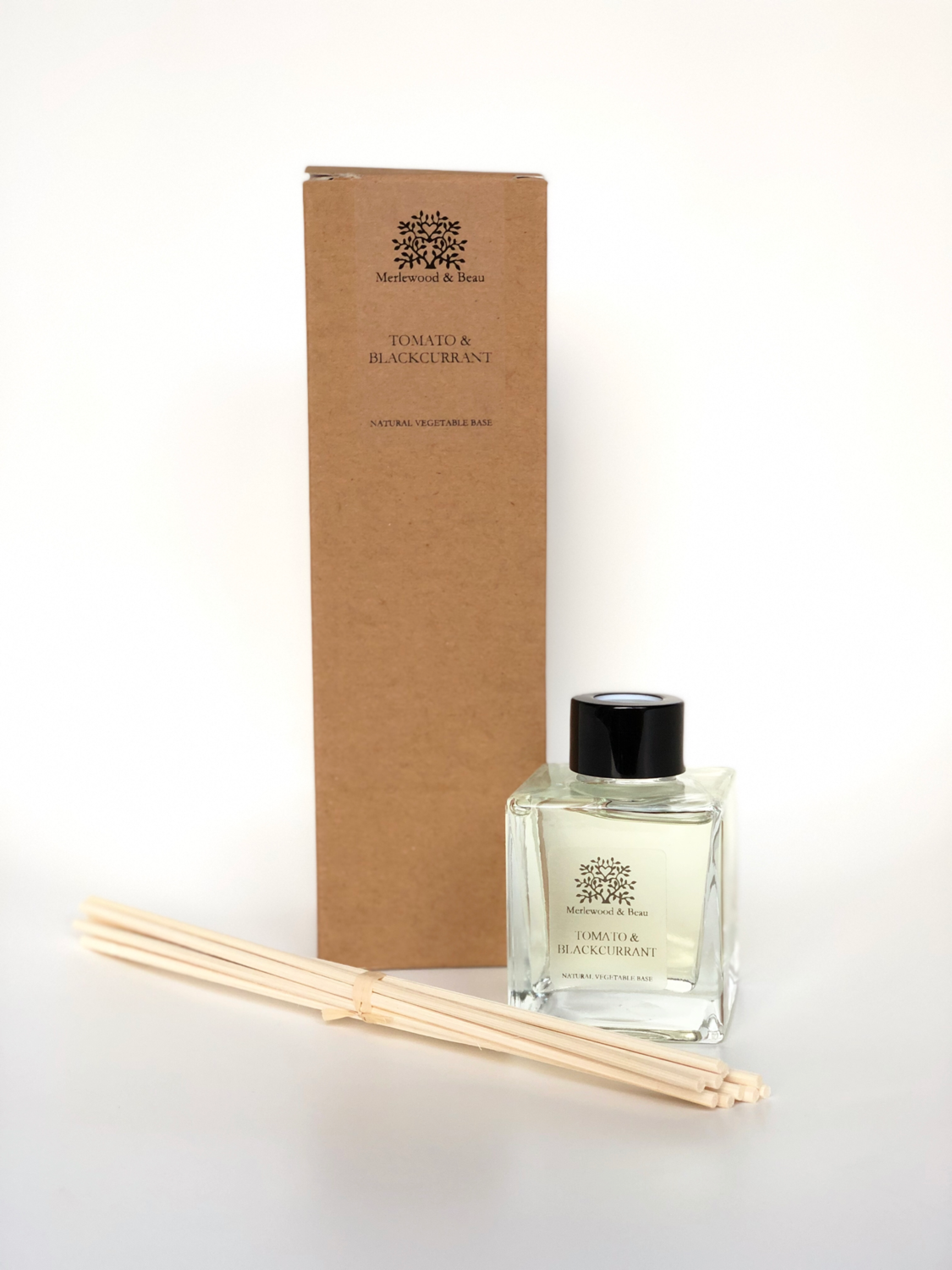 Tomato & Blackcurrant Natural 100ml Reed Diffuser