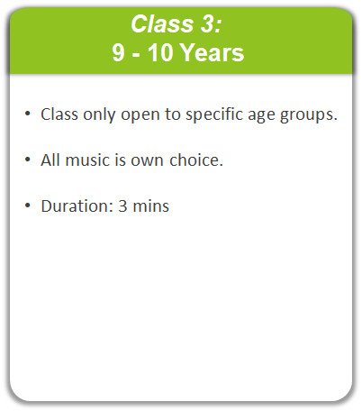 Class 3: 9 - 10 Years